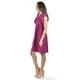 thumbnail image 2 of Vestido Manga Con Volantes Roman Fashion Juvenil 8867-SO Fucsia Oscuro M, 2 of 5