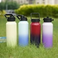 thumbnail image 6 of BJPKPK Insulated Water Bottles with Straw Lid, 40oz Cold & Hot Water Bottle, Stainless Steel Metal Water Bottle with 3 Lids, Reusable Thermos, Cups, Mugs for Daily Water Intake-Sky, 6 of 7