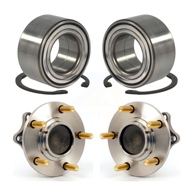 Kugel Front Rear Wheel Bearing and Hub Assembly Kit for Car Mitsubishi Lancer Outlander Sport - Left Right Side (Driver Passenger) K70-101640