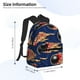 thumbnail image 2 of Disketp Bowling Ball And Flame Mochila Ligera Clásica con Múltiples Bolsillos, Mochila Casual para Hombre y Mujer, Ideal para Escuela, Trabajo y Viajes, 2 of 6