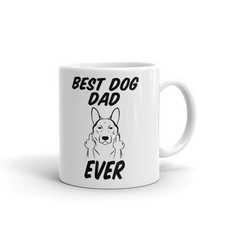 11 oz Funny Dog Gifts Best Dog Dad Ever Rude Dog Lovers Dog Memes Coffee Mug Tea (Best Meme Creator App)