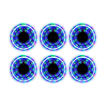 thumbnail image 1 of Serie Navideña Decorativa Luz Led Multicolor 140 Focos 8 Funciones Cable Verde 6.8 m Importadora La Merced Paquete 6 pz, 1 of 6