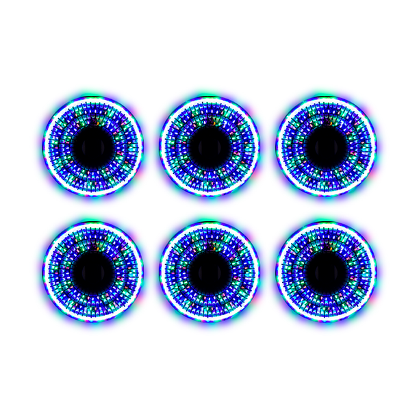 Serie Navideña Decorativa Luz Led Multicolor 140 Focos 8 Funciones Cable Verde 6.8 m Importadora La Merced Paquete 6 pz