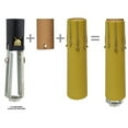 thumbnail image 3 of Royal Designs 4 Inch Candle Drip Sleeves Chandelier Socket Covers with Paper Insulation, Beige, Set of 6, 3 of 6