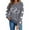 04 Gray, variant on Fewfanhot Women Clothing Valentines Shirts for Women Cute Love Heart Shirts Heart Long Sleeve Tops