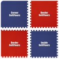 thumbnail image 1 of Alessco SFRBRD1010 SoftFloors - Damier Royal Bleu & Rouge -10 x 10 Set, 1 of 1