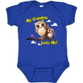 thumbnail image 3 of Inktastic My Grandma Loves Me Owl Boys or Girls Baby Bodysuit, 3 of 5