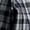 Black/Grey Plaid, variant on Hanes Mens Short Sleeve Nightwear Pajama Set, Navy Heather, X-Large