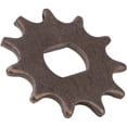 thumbnail image 4 of 11 Teeth Steel Sprocket Bicycle Chain Wheel Replacement Part Square Hole 0.5 x 0.7in Inner Diameter,, 4 of 5