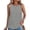 Gray, variant on Otvok Tank Top for Women Fashion Casual Solid Sleeveless Blouse Round Neck Sexy Slim Summer Tops