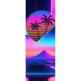 thumbnail image 2 of Idea4wall 3pcs Geometric Sunset Beach Modern Pink and Blue Tone Stylish Wall Murals, Removable Self-Adhesive Stick Wallpaper Large Wall Stickers for Home Decorative, 72"x96", 2 of 5