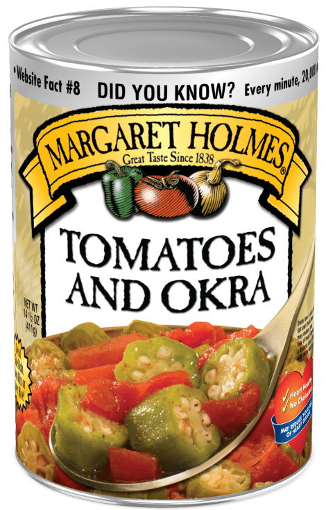 Margaret Holmes Tomatoes And Okra 14 5 Oz Walmart Walmart