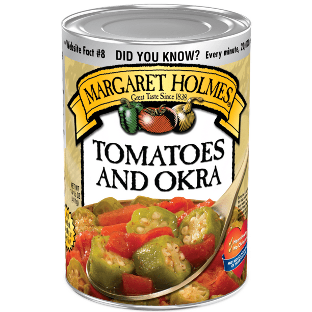 Margaret Holmes Tomatoes and Okra, 14.5 oz