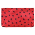 thumbnail image 2 of Makeup Bag for Purse，Makeup Bag Toiletry Cosmetic Bag with Zipper Travel Packing Bag Small Cosmetic Bag Accessory Organizer for Women and Men Features: - Makeup Bag Wash Bag Red, Cosmetic Bag, Back, 2 of 9