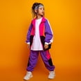 thumbnail image 2 of Disfraz infantil de hip hop, disfraz de hip hop, disfraz infantil, ropa de baile de jazz para niñas, 2 of 5