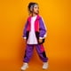 thumbnail image 2 of Disfraz infantil de hip hop, disfraz de hip hop, disfraz infantil, ropa de baile de jazz para niñas, 2 of 5