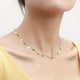 thumbnail image 4 of Collar con colgante de mini amor de circón verde con joyas de diamantes de imitación para mujer collar de nicho de lujo ligero, 4 of 5