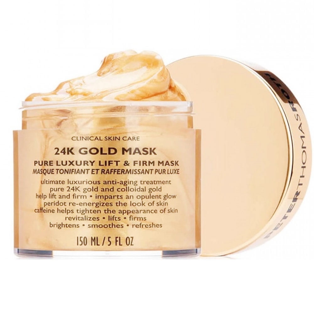 Peter Thomas Roth 24K Gold Mask Pure Luxury Lift & Firm Ultimate Luxurious anti-aging Treatment For All Skin Types, 5.1 oz