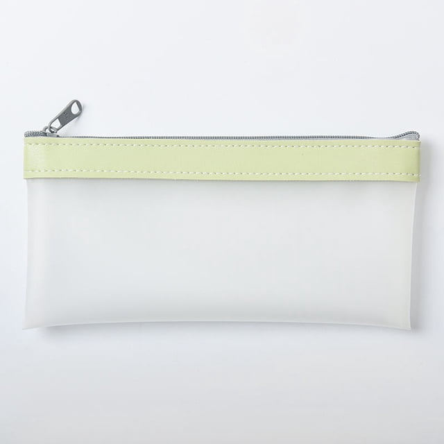 Bolsa de Maquillaje Bolsa de Pluma de Cremallera de Pvc Transparente Bolsa de Pluma de Inspección Bolsa de Viaje Bolsa de Maquillaje Bolsas de Inodoros de Viaje