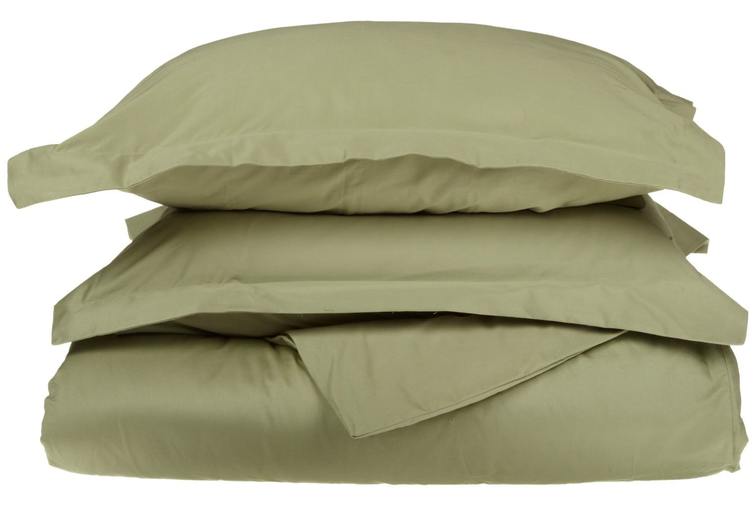 1000 Thread Count 100 Egyptian Cotton Solid Duvet Cover & Pillow Shams