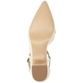 thumbnail image 6 of Journee Womens Galvinn Crisscross Strap Pointed Toe Pumps, Widths Available, 6 of 9