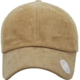 thumbnail image 2 of SUEDE CLASSIC BASEBALL DAD HAT CAP, 2 of 5