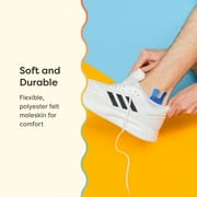 ZenToes U-Shaped Callus Pads, 10 Count for Foot & Heel Pain Relief