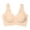 as the picture shows, variant on Shaoxi Bras for Women Supportive Wireless Push Up Bra Full Coverage No Underwire Seamless Plus Size for Older Women