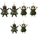 thumbnail image 2 of Injueey Adorno de gato a la moda, 2 piezas, para decoración de árbol de Navidad, decoraciones para árboles de Navidad Kits de decoración para fiestas 2 piezas B, 2 of 6