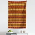thumbnail image 1 of Tribal Tapestry, Indigenous Tribal Style Eagles Traditional Elements, Fabric Wall Hanging Decor for Bedroom Living Room Dorm, 5 Sizes, Cinnamon Marigold Grey, by Ambesonne, 1 of 1