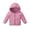 A1#- Light Pink, variant on Down Kids Down Jacket Lightweight Insulated Coat Warm Girls Outerwear Comfort Winter Daily Apparel Light Pink 3T-4T