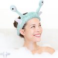 thumbnail image 2 of GOOHOCHY 2 diademas de animales, diademas de caracol, diadema de maquillaje, lindas diademas para lavarse la cara, 2 of 8