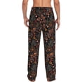 thumbnail image 3 of Balery Floral print Men's Pajama Pants,Ultra Lightweight Pjs,Lounge Pant-X-Large, 3 of 9