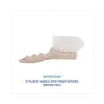 thumbnail image 3 of Boardwalk Utility Brush, Cream Nylon Bristles, 5.5" Brush, 3.5" Tan Plastic Handle, Each, 3 of 3