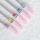 thumbnail image 3 of Brocas de carburo de cerámica rosa para uñas, fresa, removedor de Gel, máquina eléctrica, pulido, pelado, herramientas de archivo, accesorio de manicura, 3 of 5