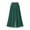 Green, variant on ZZwxWA Women's Elastic Waist A-Line Pleated Chiffon Cropped Wide Leg Pants Culottes Pleated Flowy Wide Leg Pants