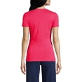 thumbnail image 2 of Lands' End Women's Cotton Rib T-shirt, 2 of 3