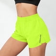 thumbnail image 5 of Aimik Solid Athletic Shorts for Women High Waist Stretchy Waist Sport Shorts with Pockets and Drawstring Summer Casual Shorts, 5 of 6