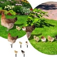 thumbnail image 2 of Acrylic Double Decorative Garden Stake for Outdoor Yard and Labels 5PCS, 2 of 5