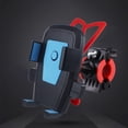 thumbnail image 6 of Universal Automatic Lock Bike Phone Mount | 360° Rotating Handlebar Holder for Smartphones | Car & Motorcycle Compatible Stand with Rubber Grips, 6 of 7