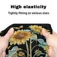 thumbnail image 7 of COEQINE American Flag Rollator Seat Back Cover Vintage Flower Padded Seat Cover for Rollator Walker 2PCS Universal Walker Seat Cover Replacement 4 of July, 7 of 7