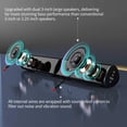 thumbnail image 2 of Jierben Sound Bar for smart TV, 2-in-1 Detachable Soundbar , home theater sound system TV Speakers with 3 EQ Modes, Bluetooth 5.4/HDMI-ARC/Optical/AUX Connection for PC/Gaming/Projectors, 2 of 9