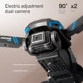 thumbnail image 5 of LU60 toy drone with 4K dual cameras, foldable RC drone, remote-controlled drone toy, beginner's gift for men, Christmas, Halloween, Thanksgiving gift  Single battery, 5 of 9