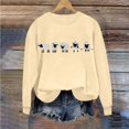 thumbnail image 6 of Vixolx Graphic Sweatshirt for Women Crew Neck Long Sleeve Shirts Oversized Casual Pullover Tops Fall Fashion Clothes, 6 of 6