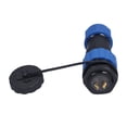 thumbnail image 2 of Conector de enchufe de aviación, enchufe de aviación IP68 Conector industrial Conector de aviación macho hembra Materiales ecológicos, 2 of 14