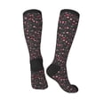 thumbnail image 4 of Fotbe Valentine'S Day print Women's Men's Novelty Crew Socks Cotton Socks Knee High Socks for Walking,Running,Nurses,Pregnancy, 4 of 9