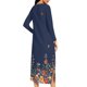 thumbnail image 5 of Batas de invierno para mujer, camisón cálido y camisón de invierno con cremallera y bolsillos, pijama holgado para mujer., 5 of 9