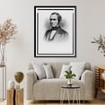 thumbnail image 4 of Historic Framed Print, [Stephen Harriman Long, head-and-shoulders portrait, facing left], 17-7/8" x 21-7/8", 4 of 9