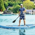 thumbnail image 2 of Goplus 10' Inflatable SUP Board, Portable Paddle Board with 5D rings Stand Up Paddle Board for Youth & Adult Blue, 2 of 10