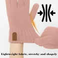 thumbnail image 6 of Steadline Thermal Knit Gloves with Touchscreen Fingers - Fleece Lined Winter Hand Protection - Stretchy Comfortable Design for Outdoor Activities, 6 of 6